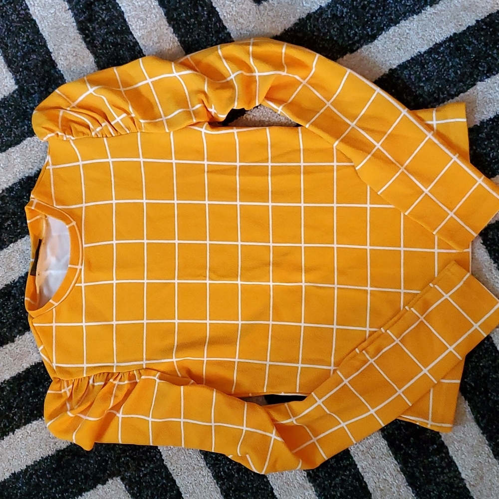 Checked blouse